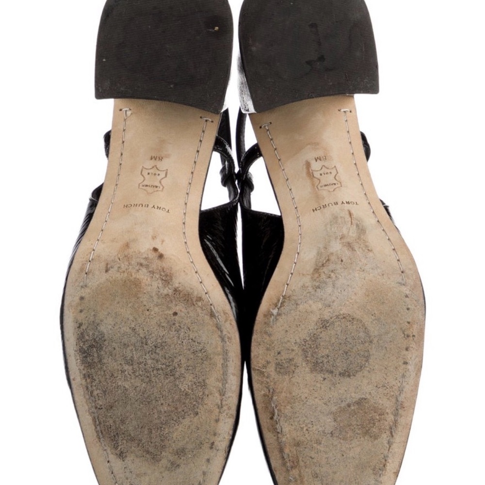 Elegant Black Slingback Heels - Picture 4 of 4